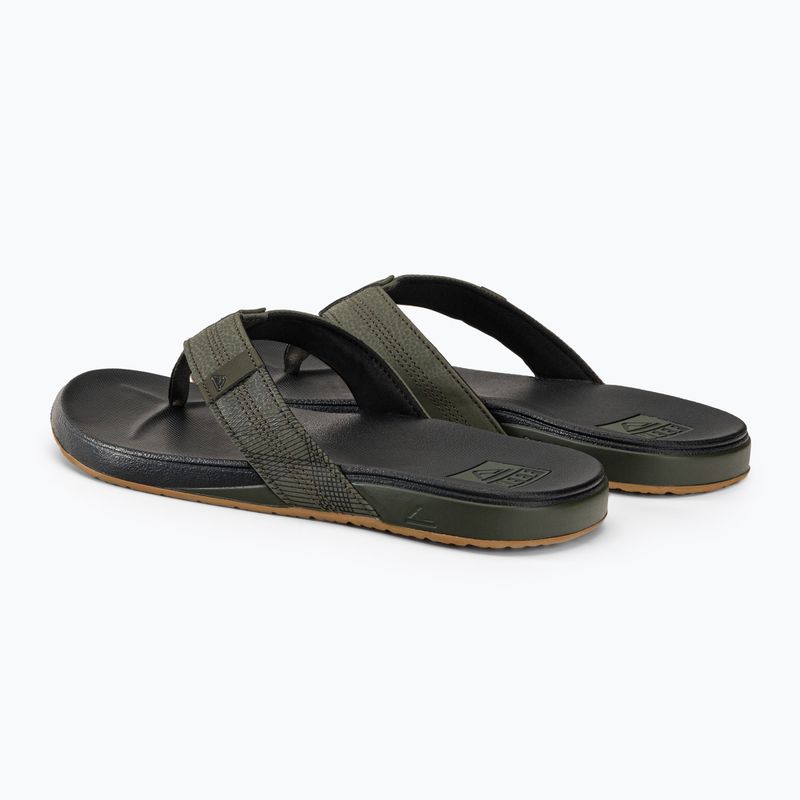 Japonki męskie REEF Cushion Phantom geo olive 3