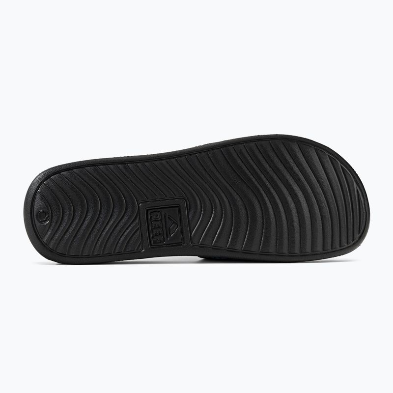 Klapki męskie REEF One Slide black faded palm 5