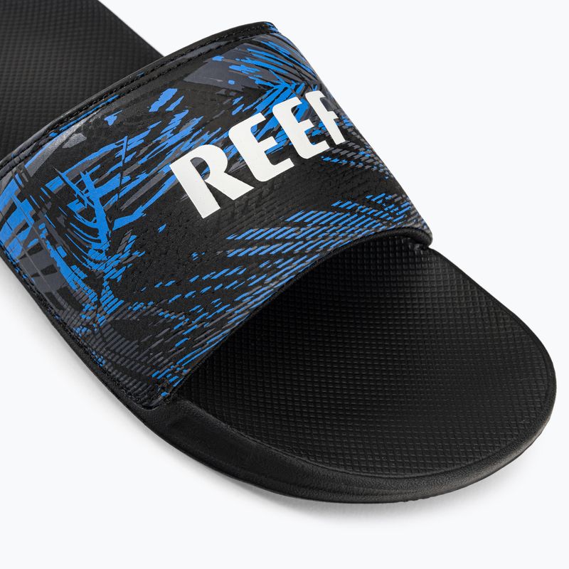Klapki męskie REEF One Slide black faded palm 7