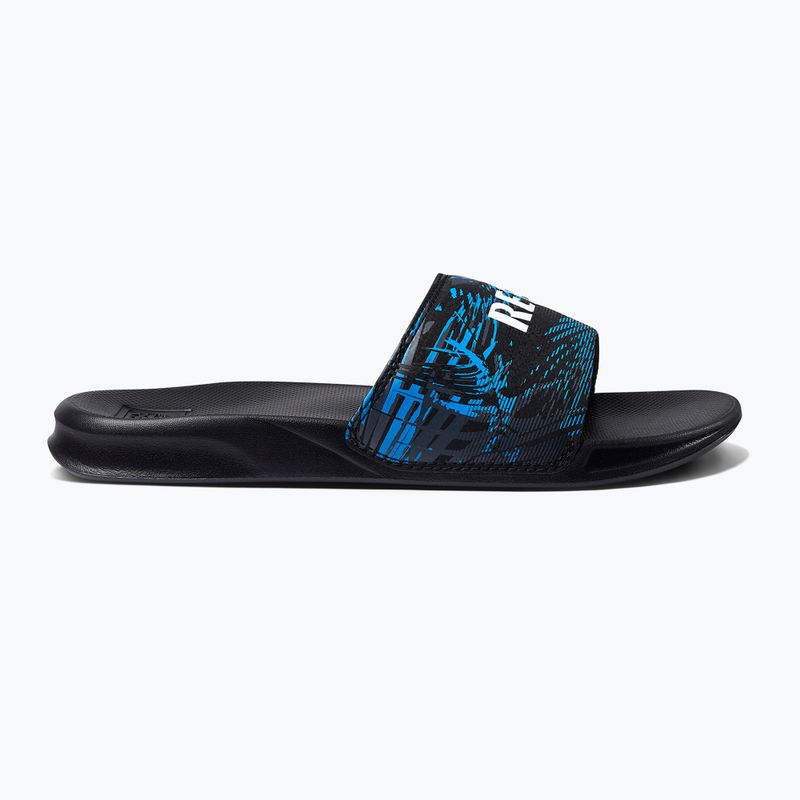 Klapki męskie REEF One Slide black faded palm 10