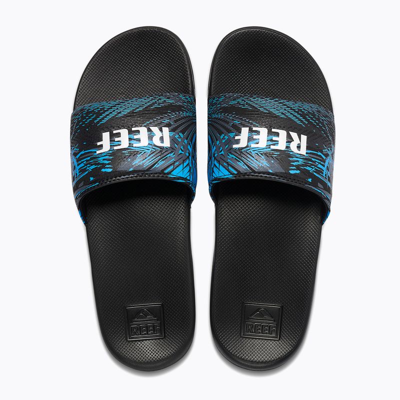 Klapki męskie REEF One Slide black faded palm 11