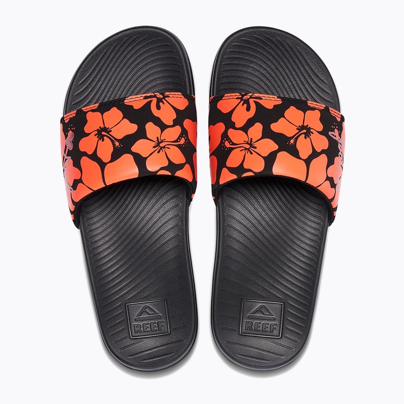Klapki damskie REEF One Slide hibiscus 11