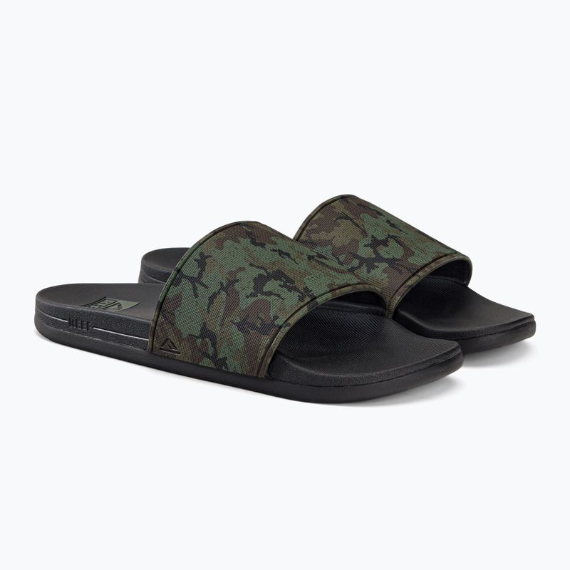Klapki męskie REEF Cushion Slide camo 4