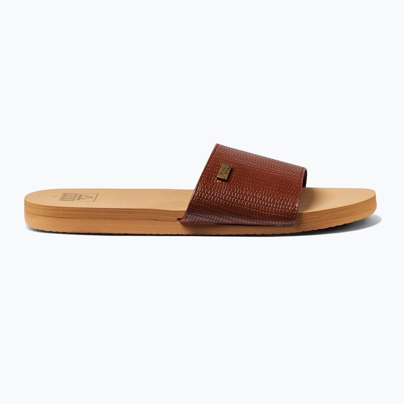 Klapki damskie REEF Bliss Nights Slide brunette 10
