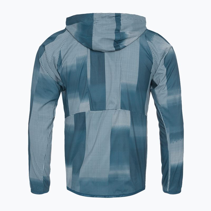 Kurtka do biegania męska Brooks Canopy indigo rush/altitude print 2