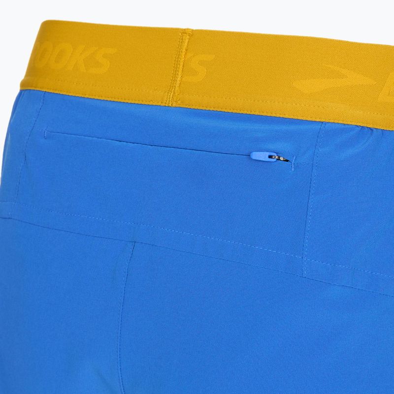 Spodenki do biegania damskie Brooks Chaser 3" bluetiful/golden hour 3