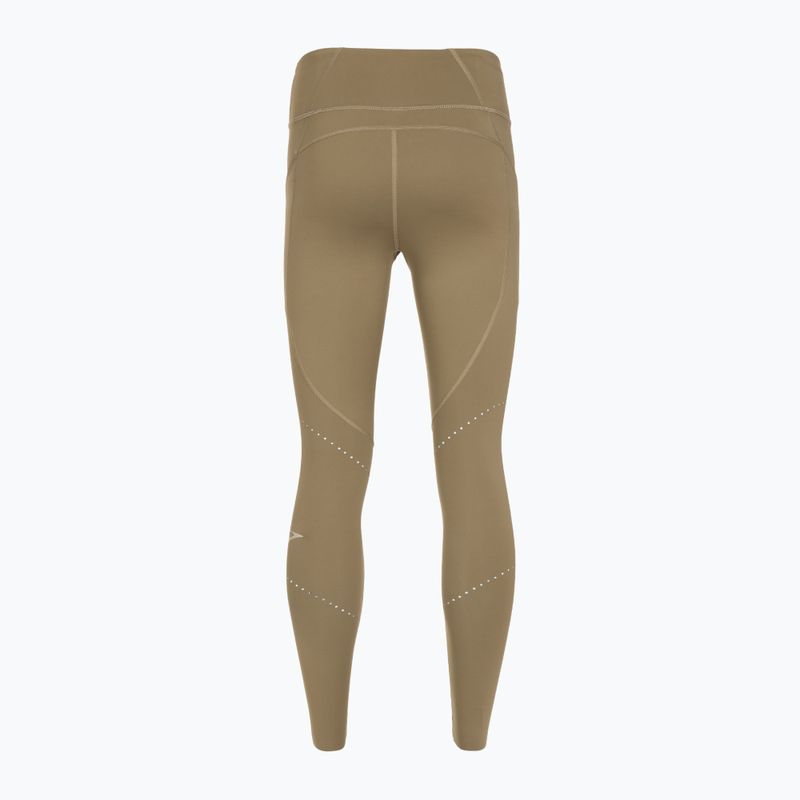 Legginsy do biegania damskie Brooks Method 7/8 Tight dark oatmeal 2