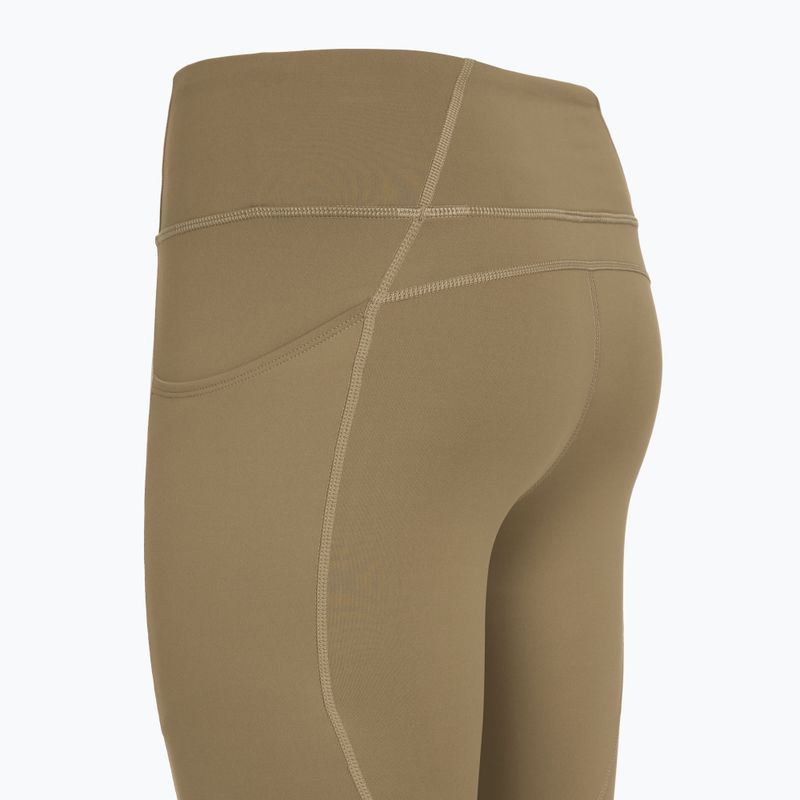 Legginsy do biegania damskie Brooks Method 7/8 Tight dark oatmeal 5