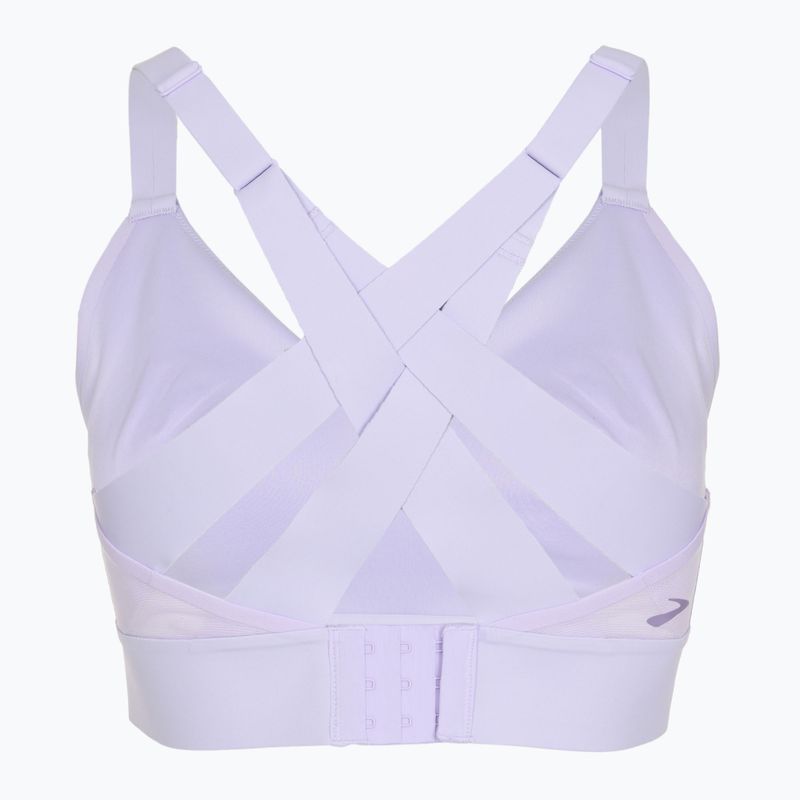 Biustonosz treningowy Brooks Interlace Sports Bra violet dash 2