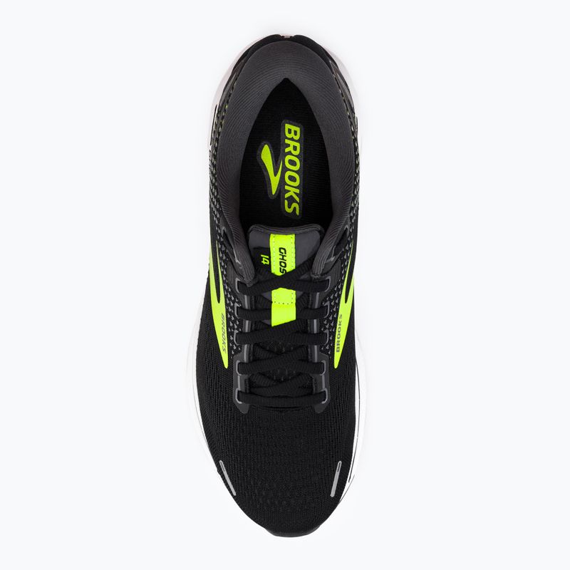 Buty do biegania męskie Brooks Ghost 14 black/pearl/nightlife 6