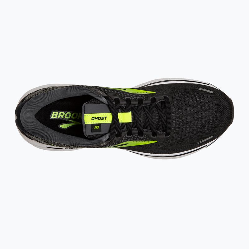 Buty do biegania męskie Brooks Ghost 14 black/pearl/nightlife 12