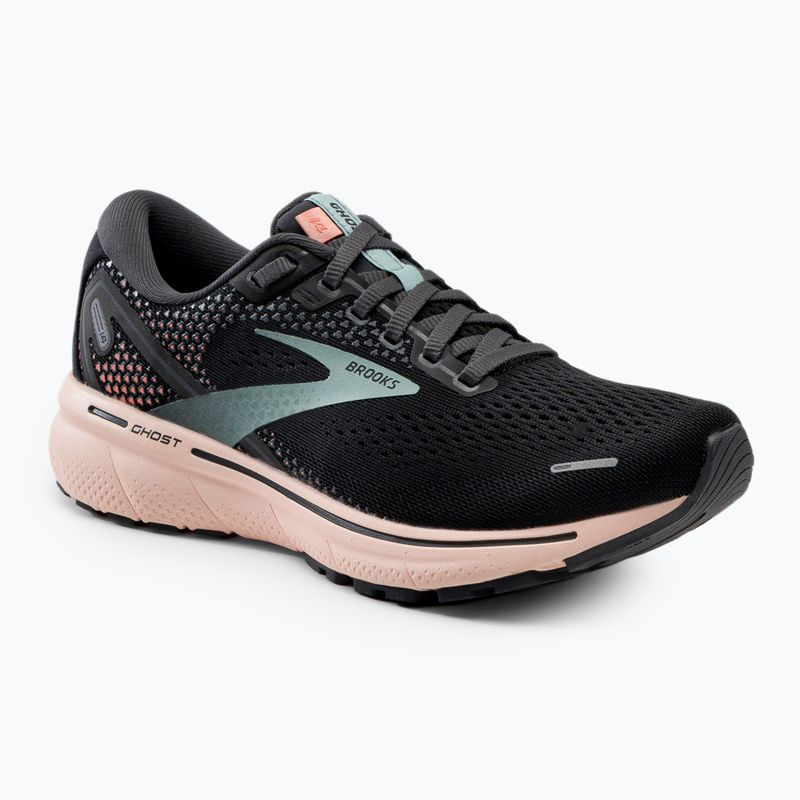 Buty do biegania damskie Brooks Ghost 14 black/pearl/peach