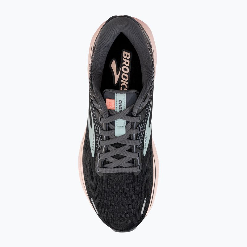 Buty do biegania damskie Brooks Ghost 14 black/pearl/peach 6