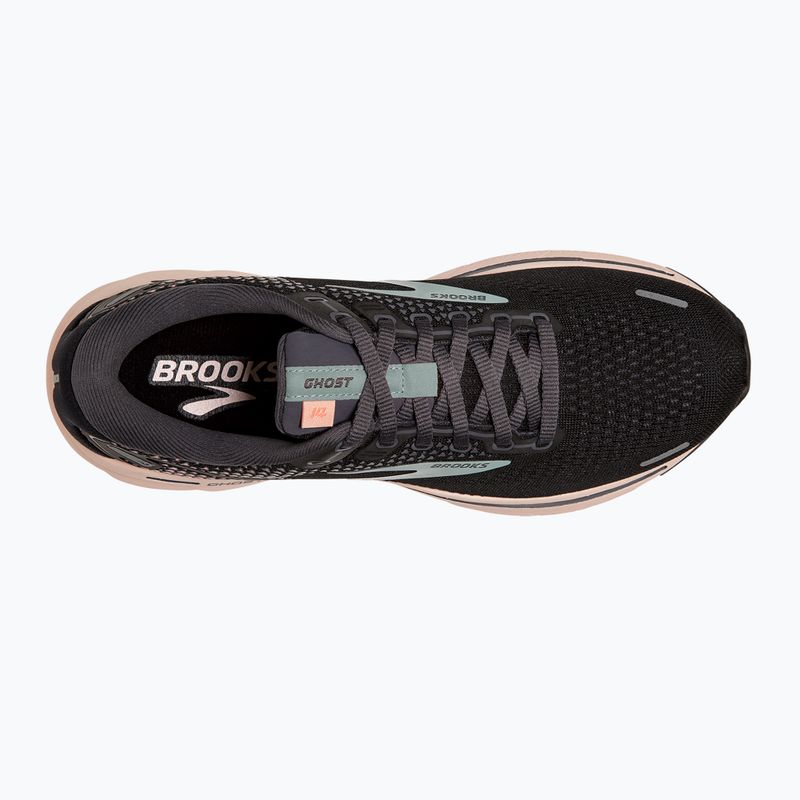Buty do biegania damskie Brooks Ghost 14 black/pearl/peach 12