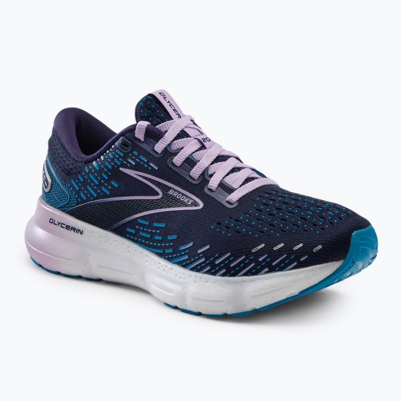 Buty do biegania damskie Brooks Glycerin 20 peacoat/ocean/pastel lilac