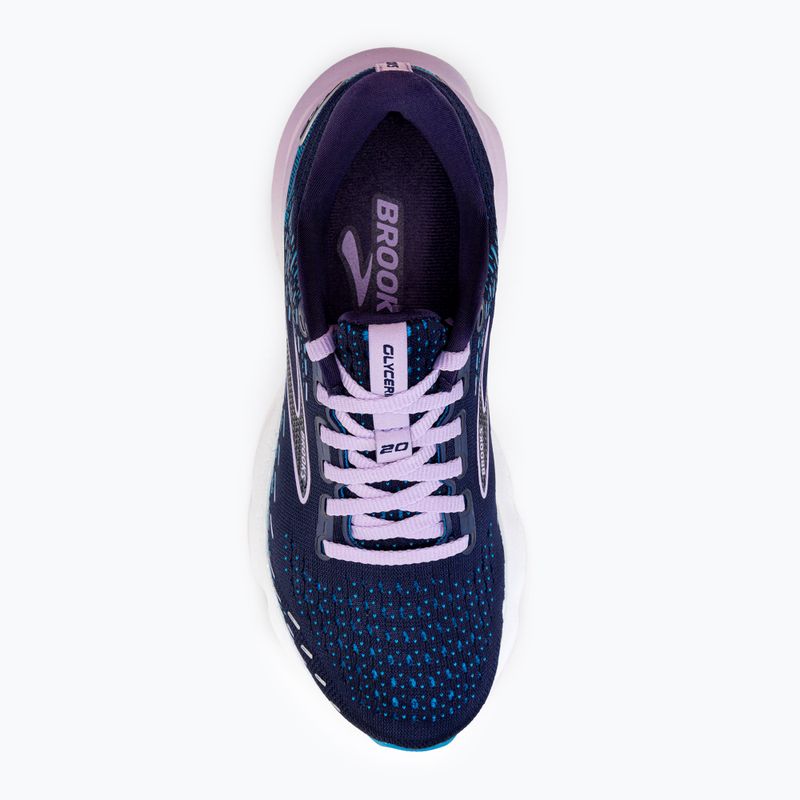 Buty do biegania damskie Brooks Glycerin 20 peacoat/ocean/pastel lilac 6
