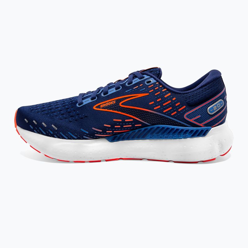 Buty do biegania męskie Brooks Glycerin GTS 20 blue depths/palace blue/orange 11