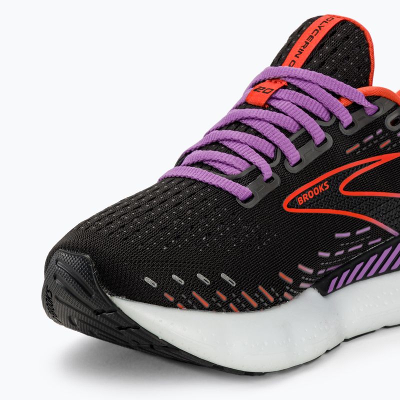 Buty do biegania damskie Brooks Glycerin GTS 20 black/bellflower/fiesta 7