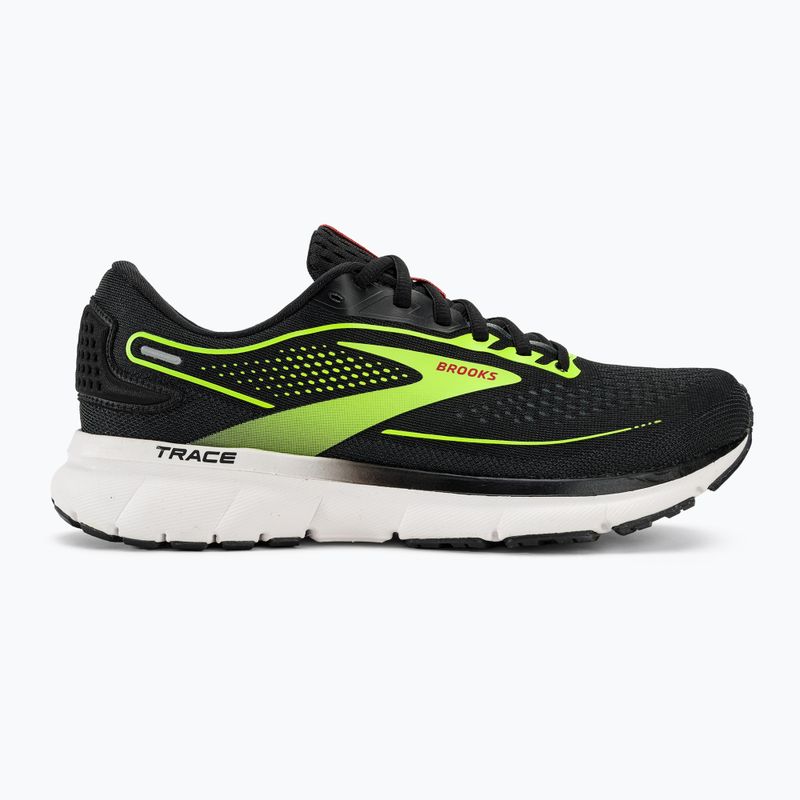 Buty do biegania męskie Brooks Trace 2 black/primer grey/nightlife 2