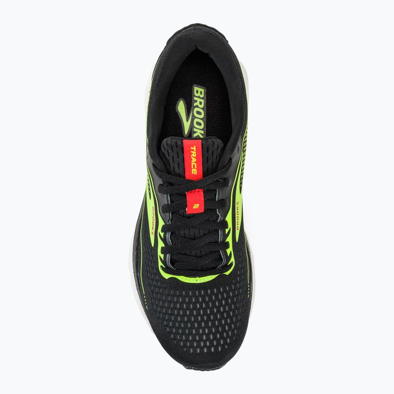 Buty do biegania męskie Brooks Trace 2 black/primer grey/nightlife 5
