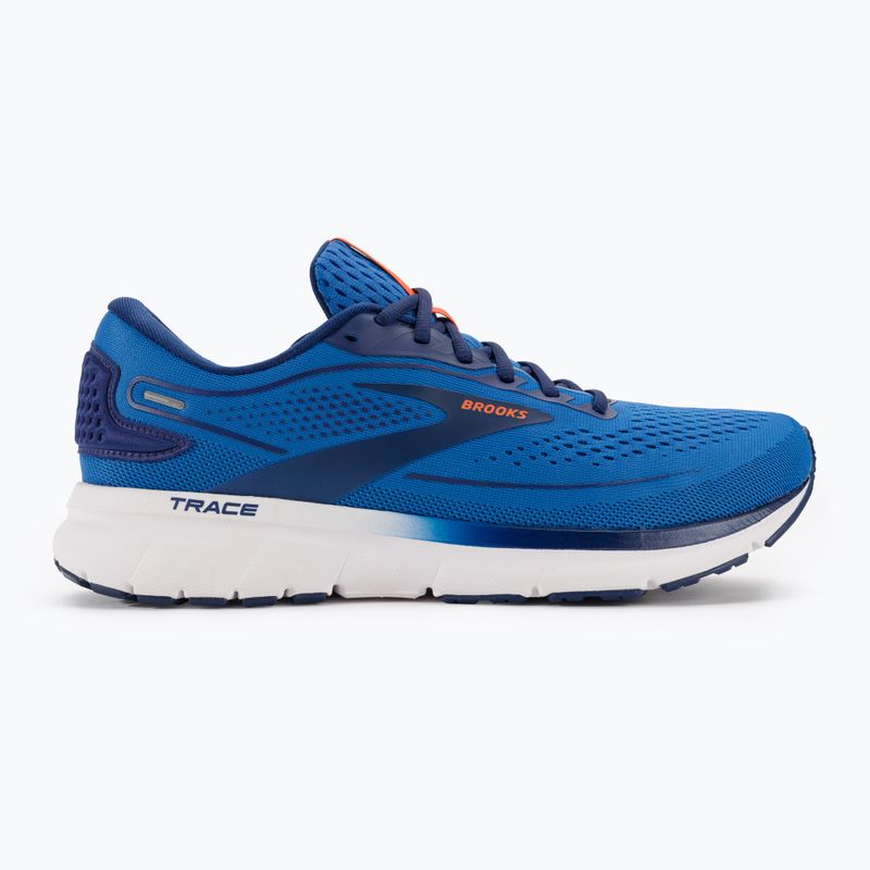 Buty do biegania męskie Brooks Trace 2 palace blue/blue depths/orange 2