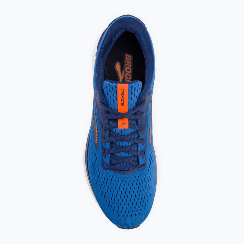 Buty do biegania męskie Brooks Trace 2 palace blue/blue depths/orange 7
