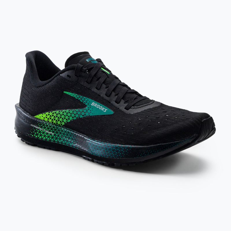 Buty do biegania męskie Brooks Hyperion Tempo black/kayaking/green gecko