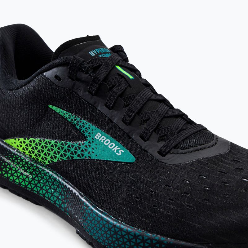 Buty do biegania męskie Brooks Hyperion Tempo black/kayaking/green gecko 8