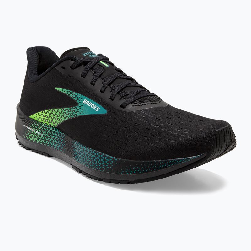Buty do biegania męskie Brooks Hyperion Tempo black/kayaking/green gecko 10