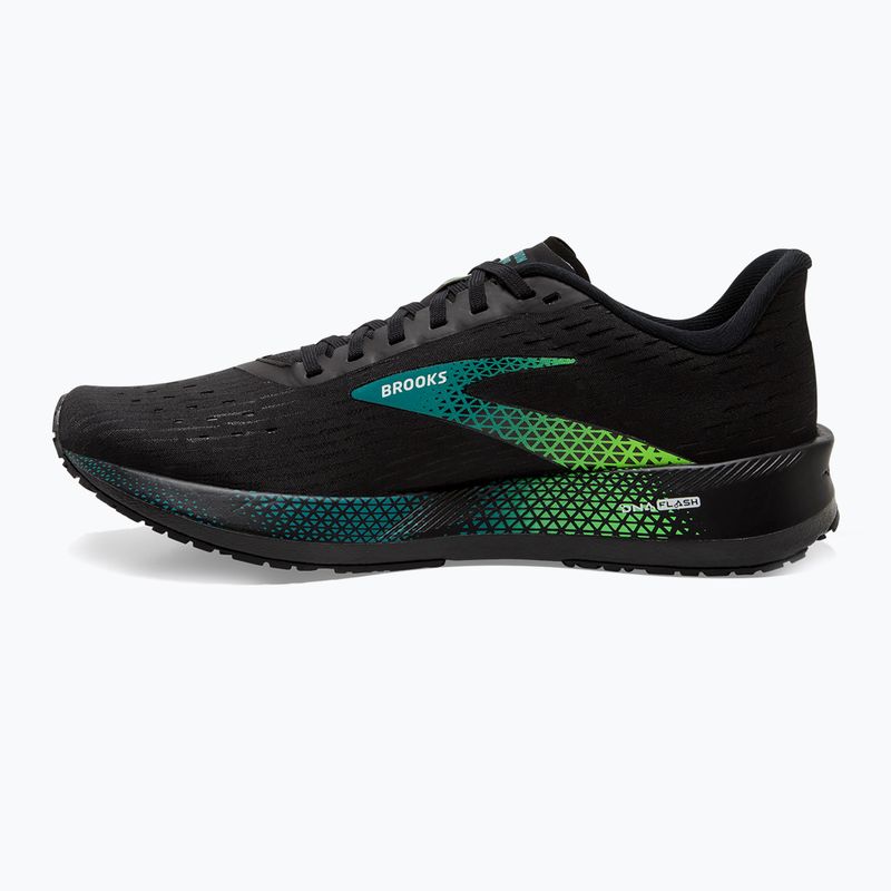 Buty do biegania męskie Brooks Hyperion Tempo black/kayaking/green gecko 13