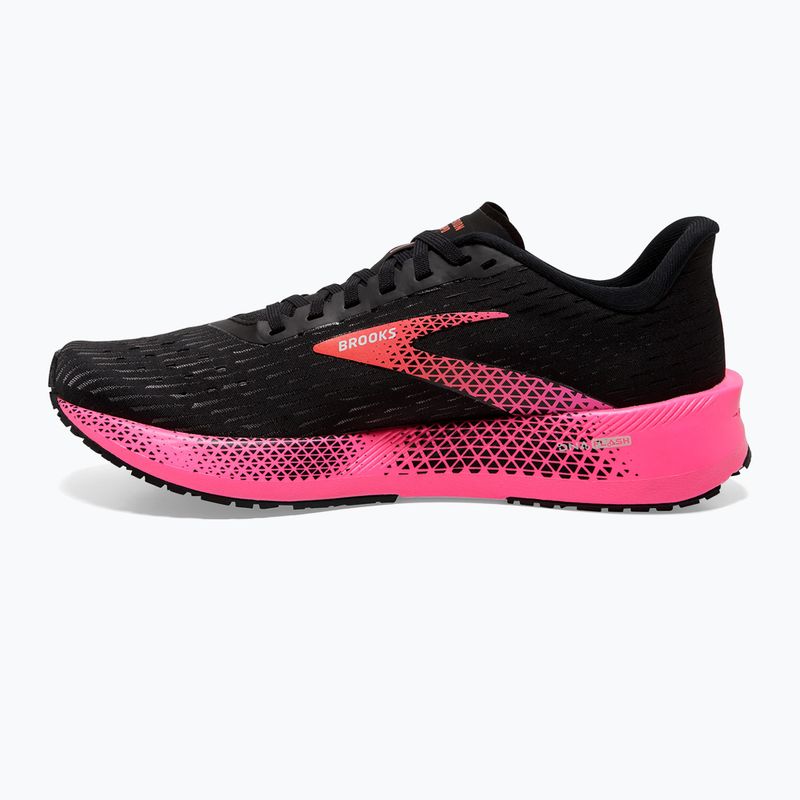 Buty do biegania damskie Brooks Hyperion Tempo black/pink/hot coral 13