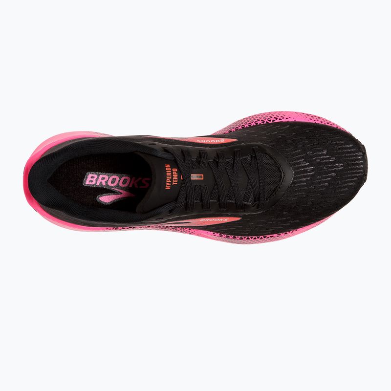 Buty do biegania damskie Brooks Hyperion Tempo black/pink/hot coral 14