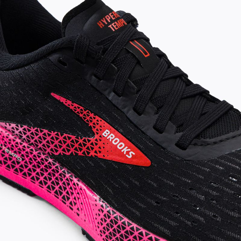 Buty do biegania damskie Brooks Hyperion Tempo black/pink/hot coral 8