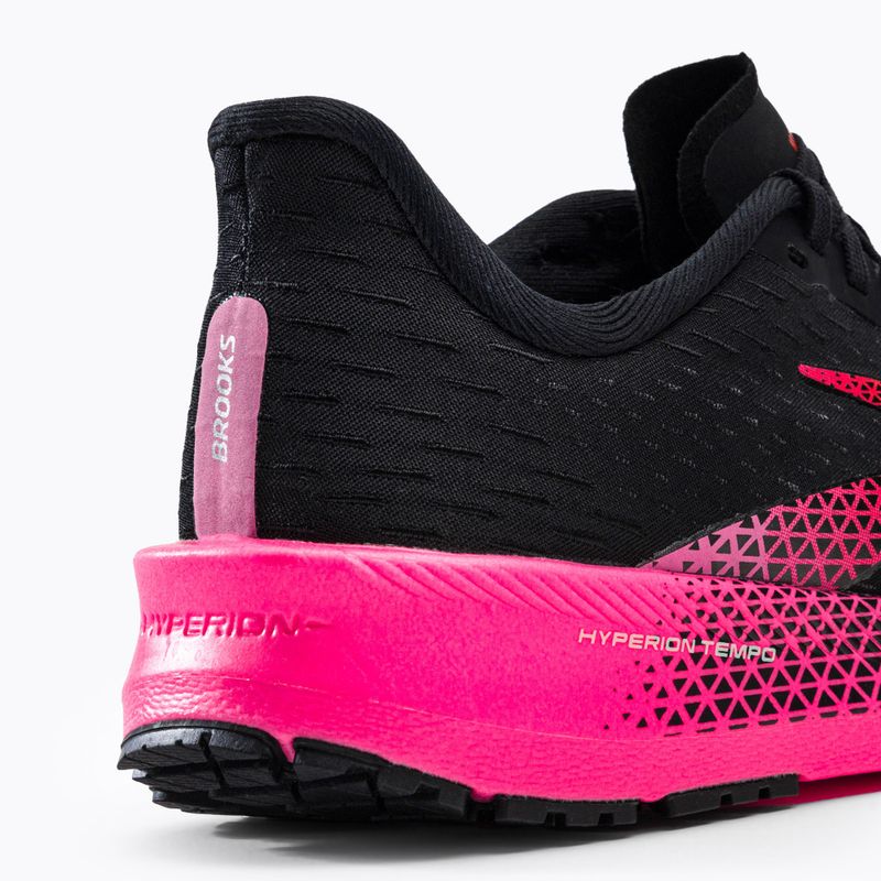 Buty do biegania damskie Brooks Hyperion Tempo black/pink/hot coral 9