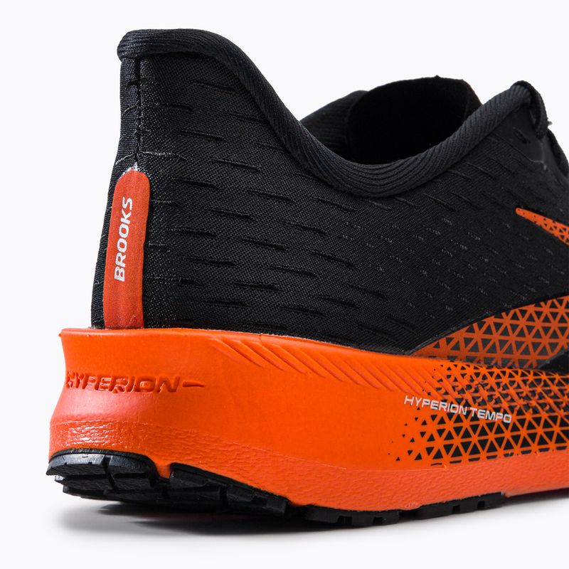Buty do biegania męskie Brooks Hyperion Tempo black/flame/grey 9