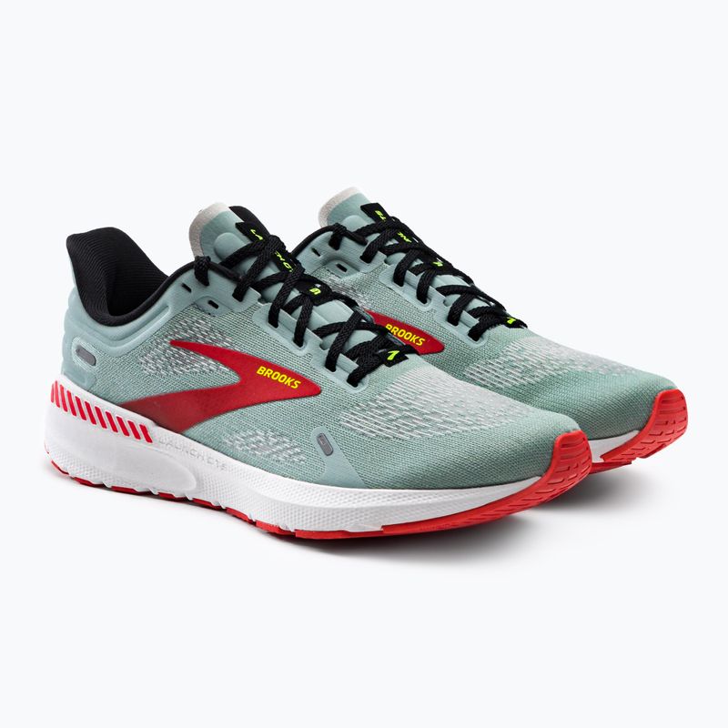 Buty do biegania męskie Brooks Launch GTS 9 blue surf/black/cherry tomato 6