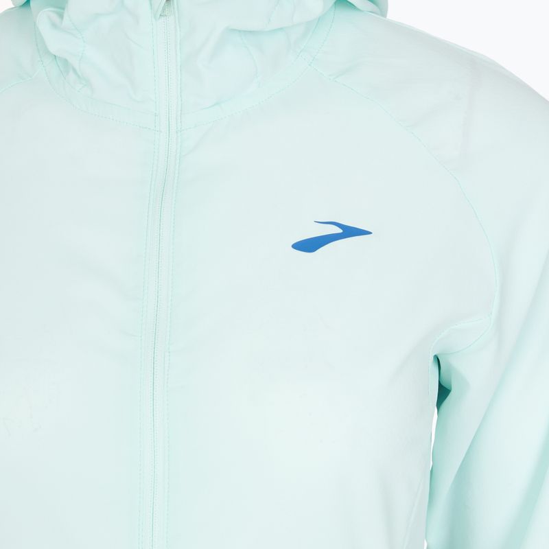 Kurtka do biegania damska Brooks Canopy ice blue 3