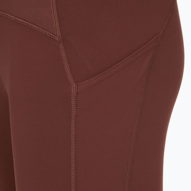 Legginsy do biegania damskie Brooks Momentum Thermal Tight run raisin 4