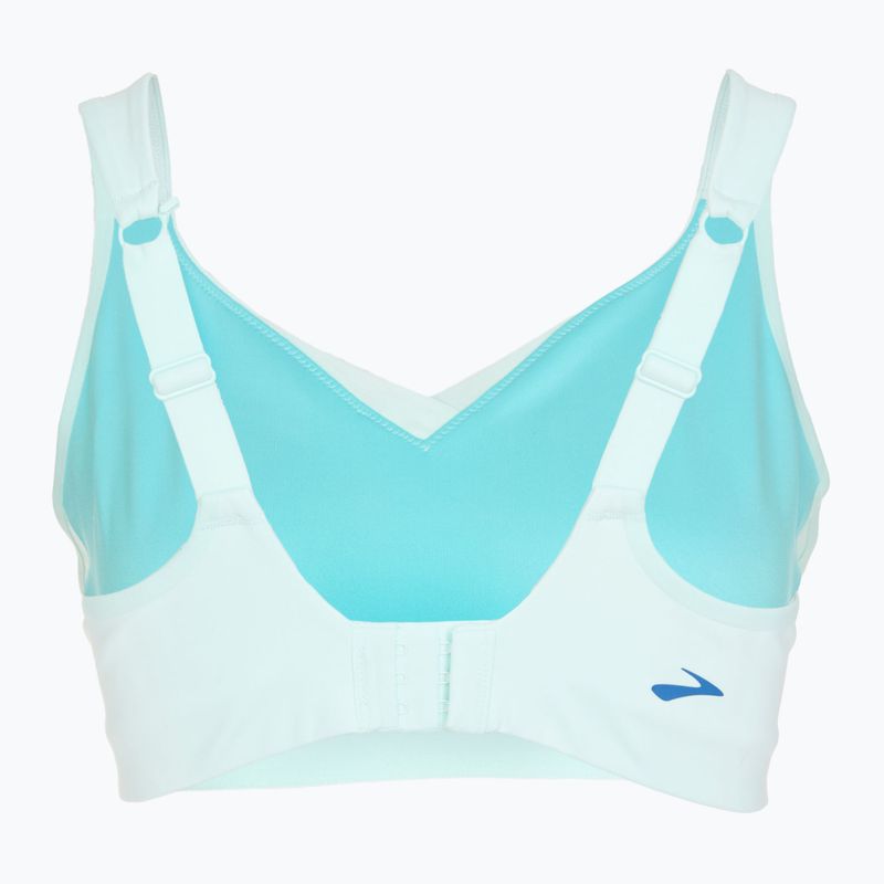Biustonosz treningowy Brooks Convertible Sports Bra blue/teal 2