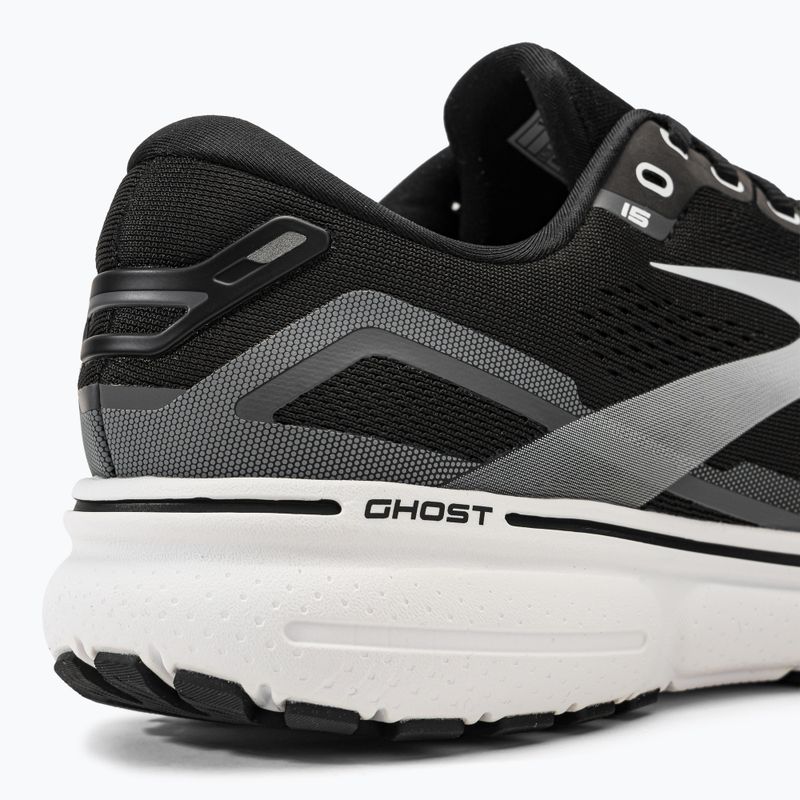 Buty do biegania męskie Brooks Ghost 15 black/blackened pearl/white 9
