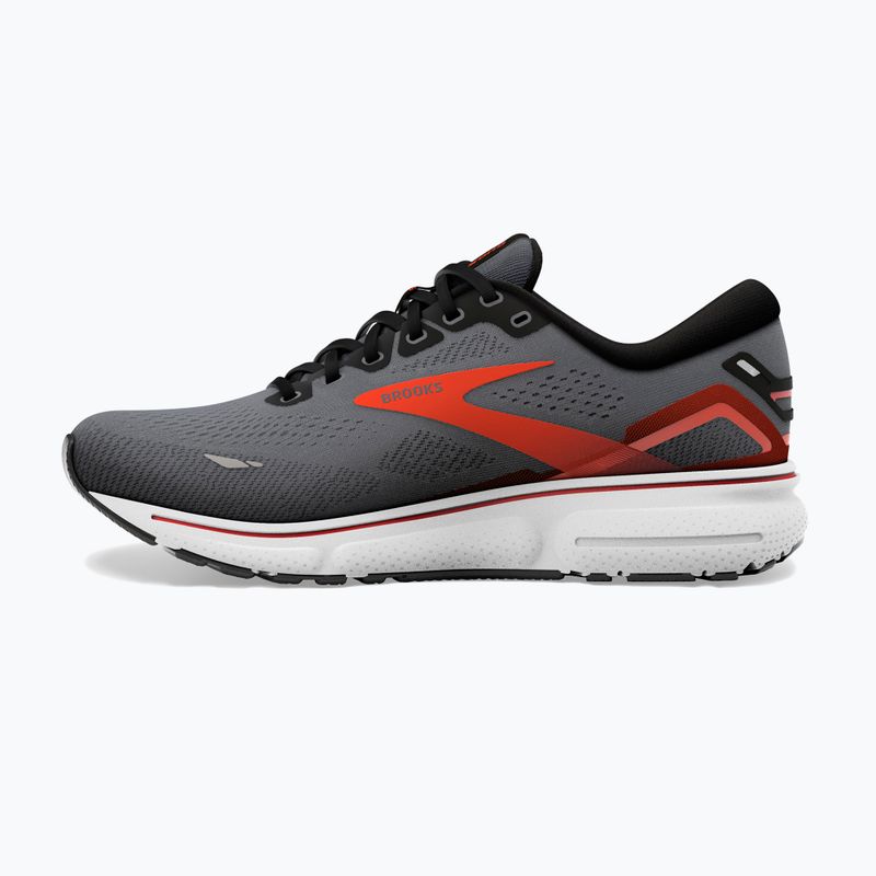 Buty do biegania męskie Brooks Ghost 15 ebony/black/spicy orange 12