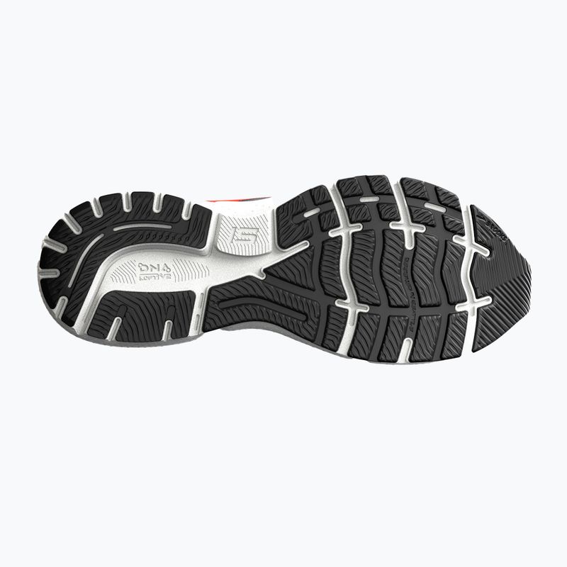 Buty do biegania męskie Brooks Ghost 15 ebony/black/spicy orange 14