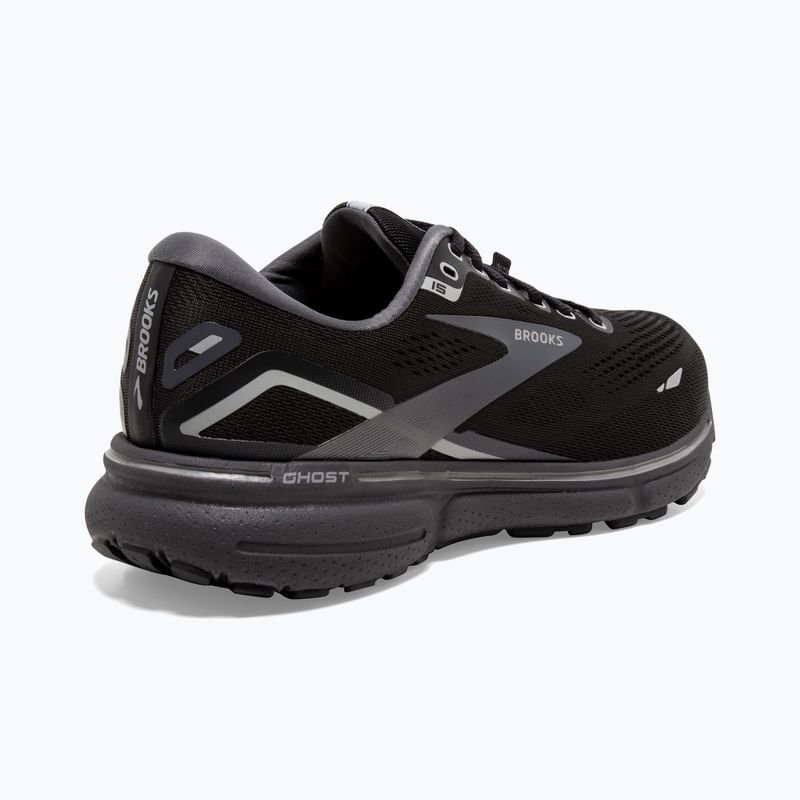 Buty do biegania męskie Brooks Ghost 15 GTX black/blackened pearl/alloy 17