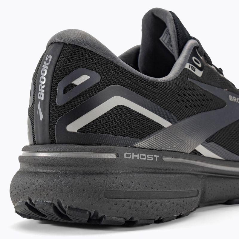 Buty do biegania męskie Brooks Ghost 15 GTX black/blackened pearl/alloy 9