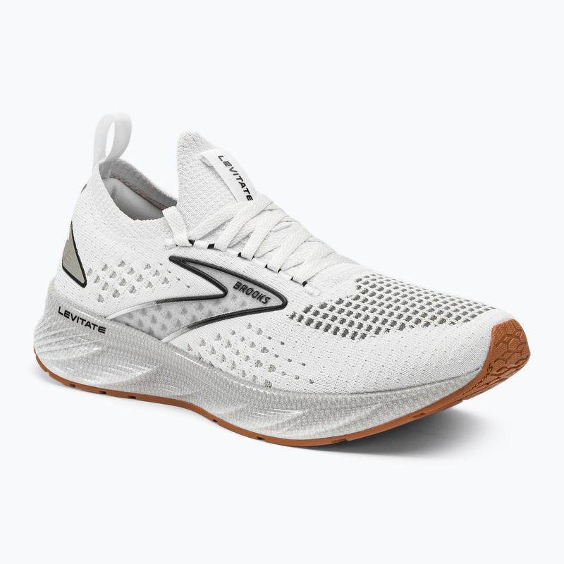 Buty do biegania damskie Brooks Levitate StealthFit 6 white/bran