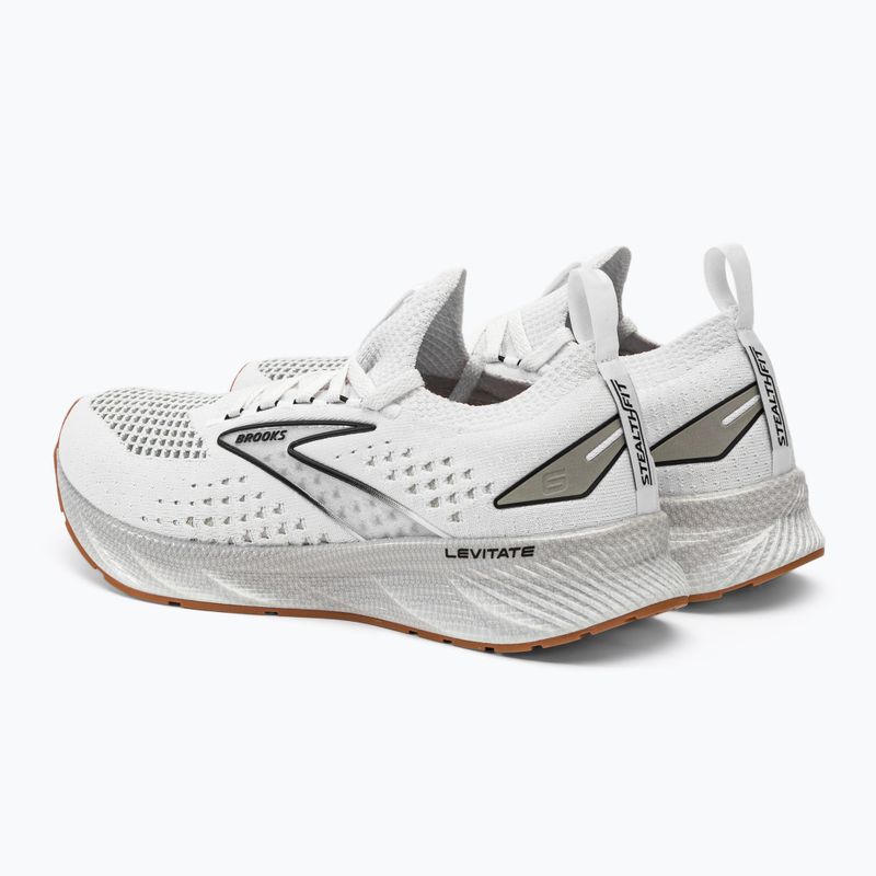 Buty do biegania damskie Brooks Levitate StealthFit 6 white/bran 5