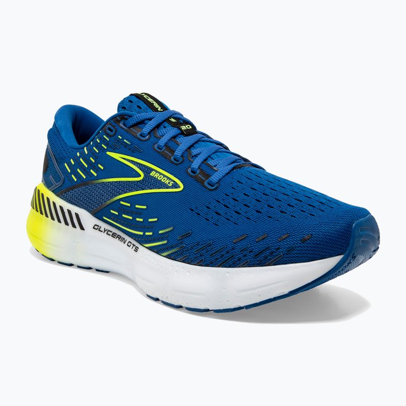 Buty do biegania męskie Brooks Glycerin GTS 20 blue/nightlife/white 10