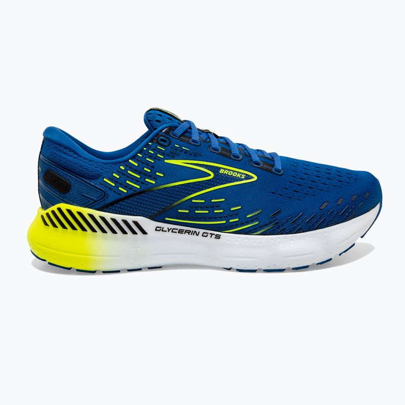 Buty do biegania męskie Brooks Glycerin GTS 20 blue/nightlife/white 11