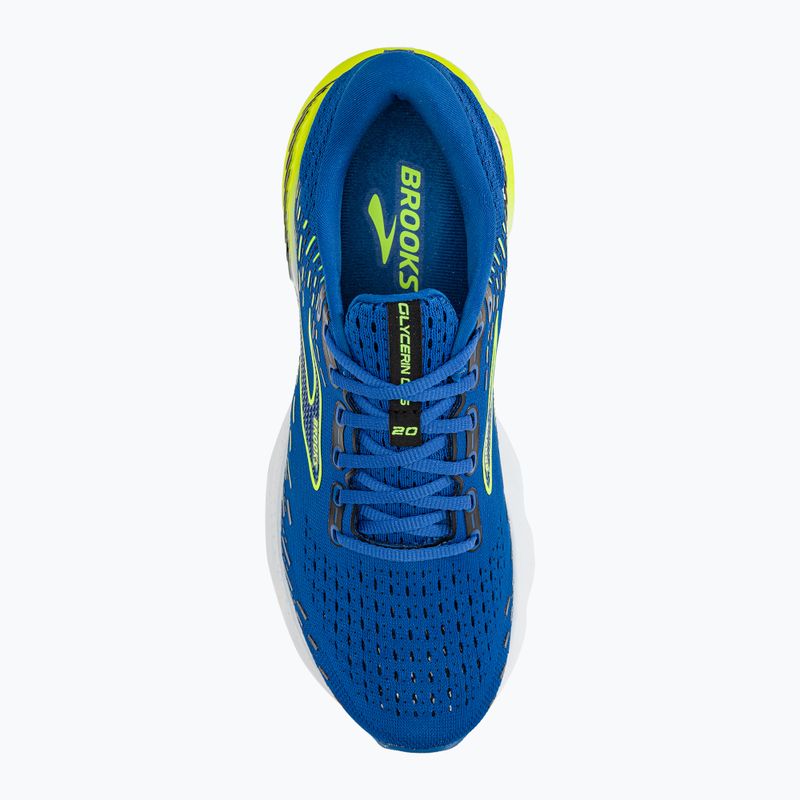 Buty do biegania męskie Brooks Glycerin GTS 20 blue/nightlife/white 6