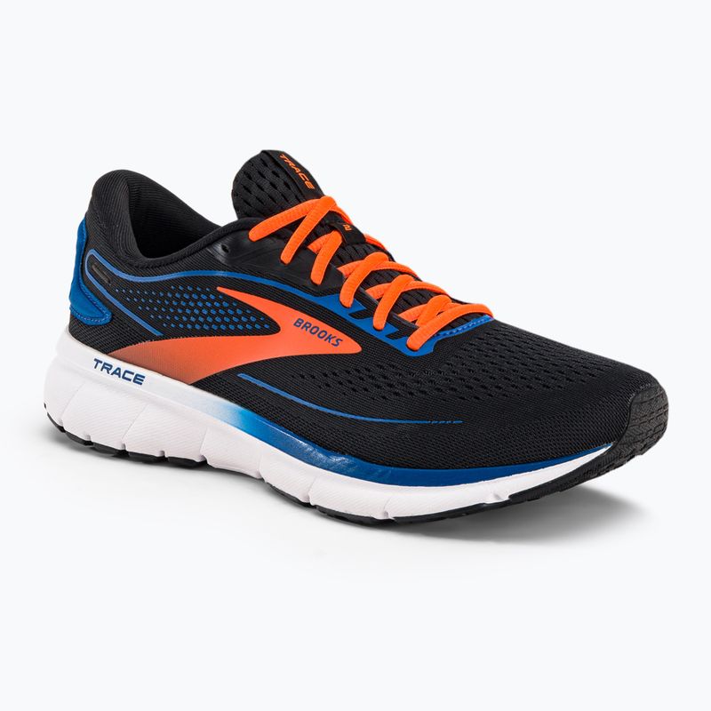 Buty do biegania męskie Brooks Trace 2 black/classic blue/orange